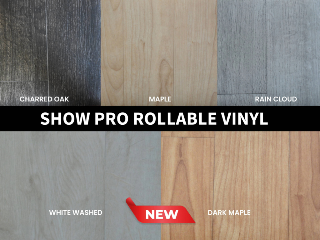 The Inside Track trade show flooring Show Pro rollable vinyl blog A2