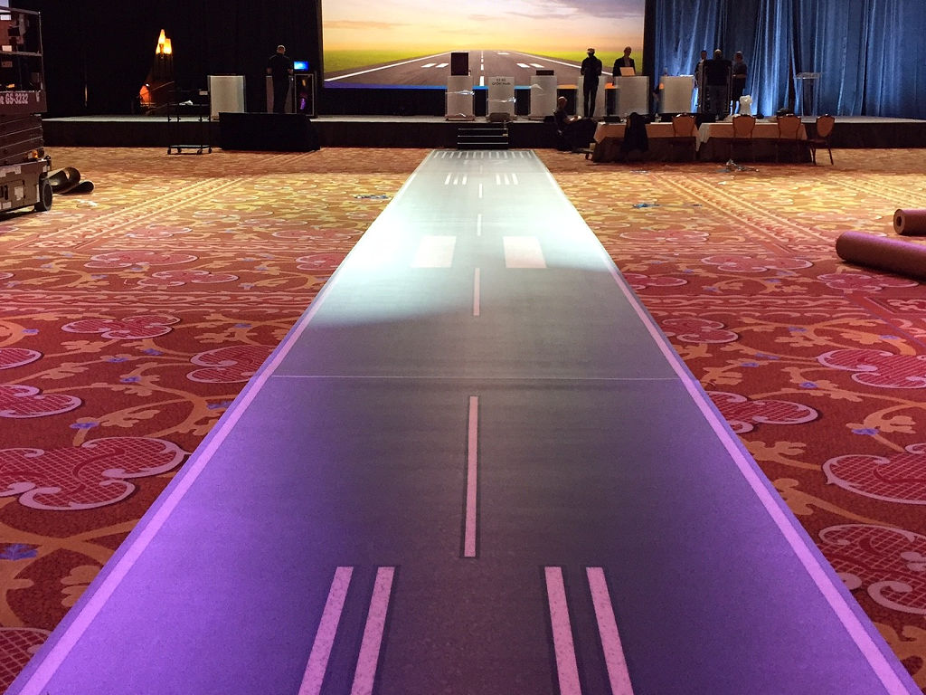 The Inside Track CPT flooring runway - blog