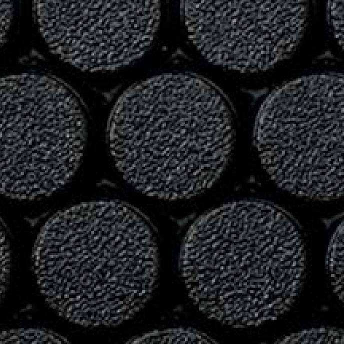 Midnight black small coin | Textured Vinyl Flooring | Event Flooring | The Inside Track